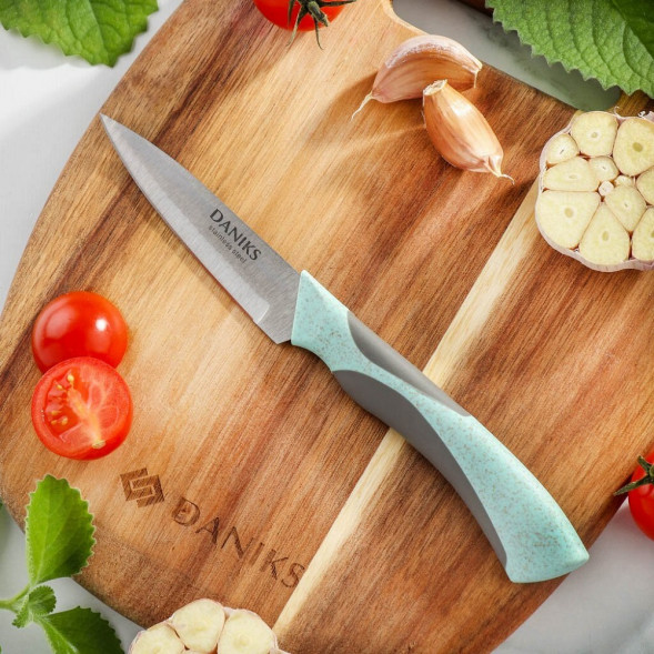 Нож кухонный 9 см для овощей Daniks «Gusto»