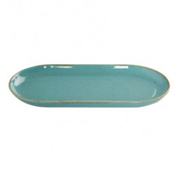 Блюдо овальное 30х15 см Porland Seasons Turquoise