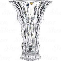 Ваза для цветов хрустальная 30,5 см Crystal Bohemia &amp;quot;Fortune&amp;quot;