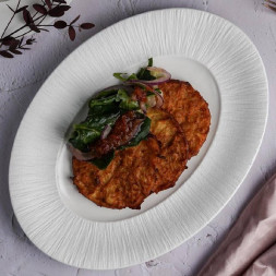 Блюдо овальное 31,5х23,3 см Proff Cuisine &amp;quot;White Moon&amp;quot;