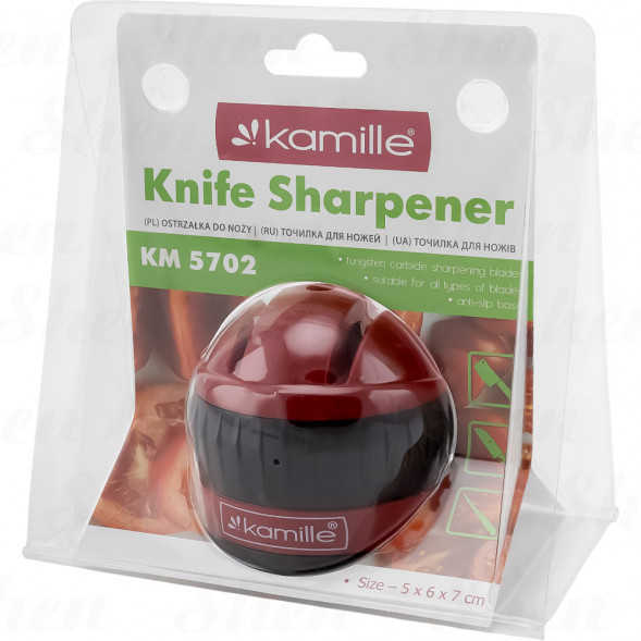Точилка для ножей с присоской Kamille