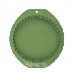 Форма для пирога 27x29 см с волнистым краем Attribute Olive