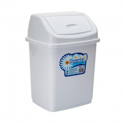 Ведро мусорное 1,5 л Elfplast "Ромашка"