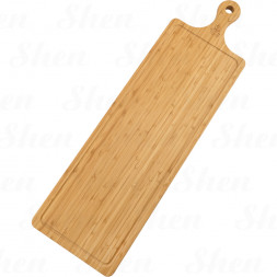 Доска сервировочная с ручкой 66x20 см Wilmax Bamboo