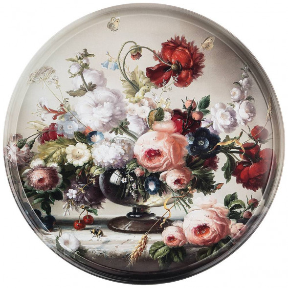 Поднос сервировочный 33 см Agness «Still Life»