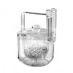 Ведро для льда из акрила с щипцами 19х16,5х17,5 см Jindide Plastic