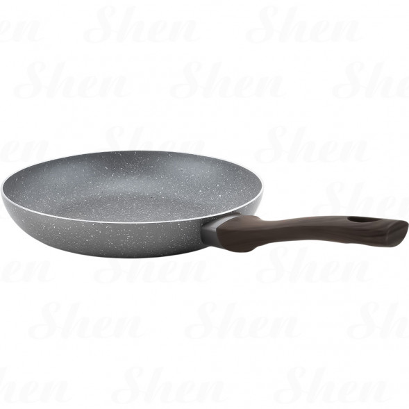 Сковорода с антипригарным покрытием 26 см Kamille Grey marble