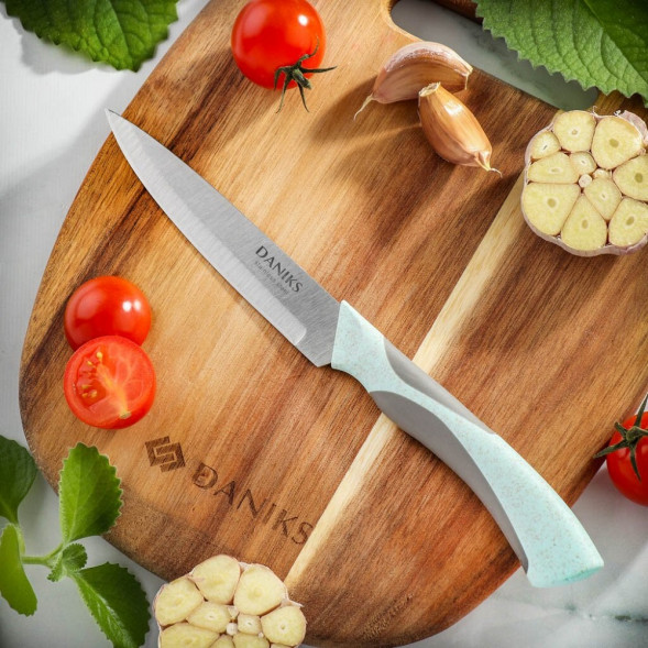 Нож кухонный 12,5 см универсальный Daniks «Gusto»