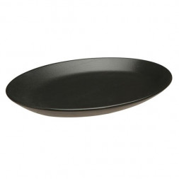 Блюдо овальное 31х24 см Porland Seasons Black