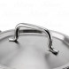 Кастрюля из нержавеющей стали с крышкой 1,5 л Korkmaz Proline Gastro