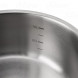 Кастрюля из нержавеющей стали с крышкой 1,5 л Korkmaz Proline Gastro