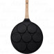 Сковорода для оладий 26 см с антипригарным покрытием Kamille Black Marble