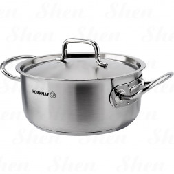 Кастрюля из нержавеющей стали 2,8 л Korkmaz Proline Gastro