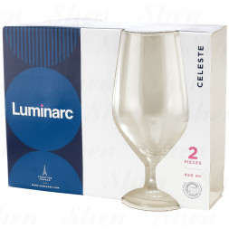 Набор бокалов для пива 2 шт 450 мл Luminarc Celeste