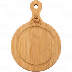 Доска сервировочная с ручкой 14,5x10 см Wilmax Bamboo