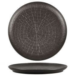 Тарелка фарфоровая 22,5 см P.L. Proff Cuisine &amp;quot;Black Raw Steller&amp;quot;