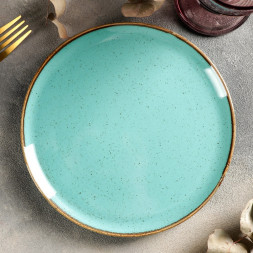 Тарелка для пиццы 20 см Porland Seasons Turquoise