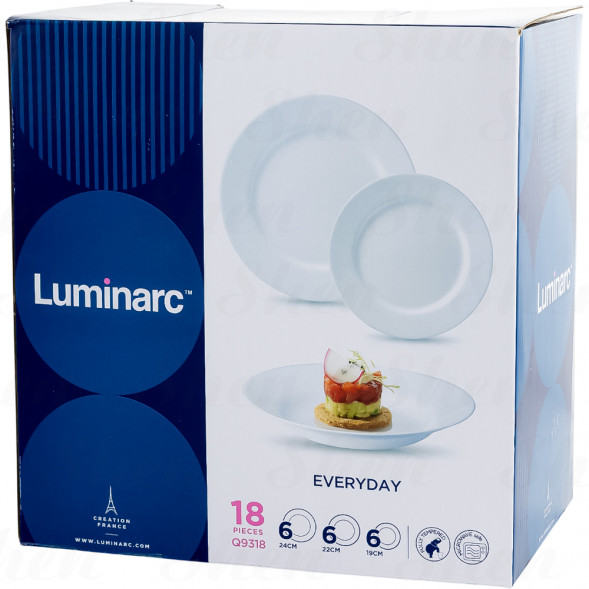 Сервиз столовый 18 предметов Luminarc Everyday