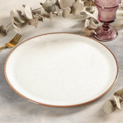 Тарелка для пиццы 32 см Porland Seasons Beige