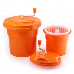 Ведро центрифуга сушилка для зелени 12 л Jindide Plastic