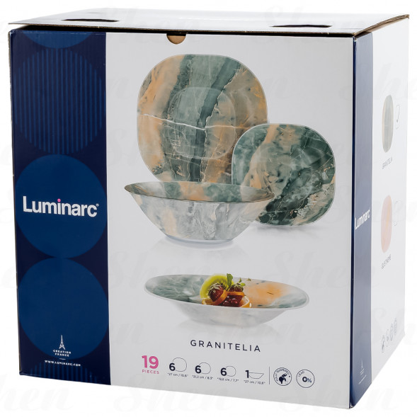 Сервиз столовый 19 предметов Luminarc Neo Carine Granitelia