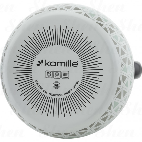 Чайник эмалированный 2,5 л со свистком Kamille