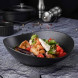 Салатник фарфоровый 20х18,5 см P.L. Proff Cuisine &amp;quot;Black Raw Steller&amp;quot;