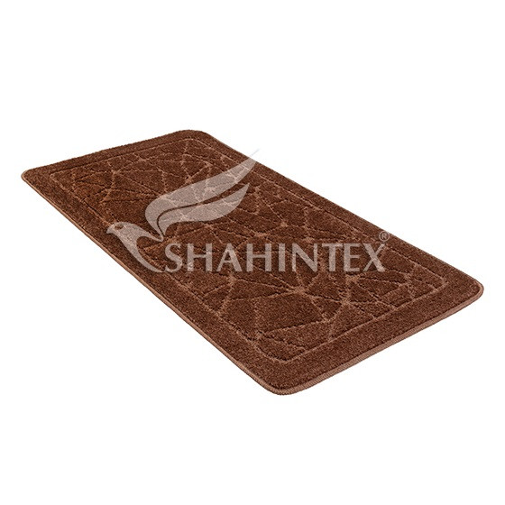 Коврик для ванной и туалета 50х80 см противоскользящий Shahintex PP