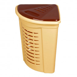 Корзина для белья угловая 45 л Elfplast +