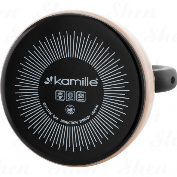 Чайник эмалированный 2,5 л со свистком Kamille