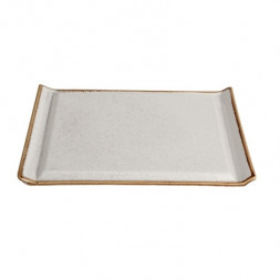 Блюдо для стейка 32х26 см Porland Seasons Beige