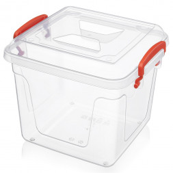 Контейнер квадратный с крышкой 8,5 л Elfplast «Fresh box»