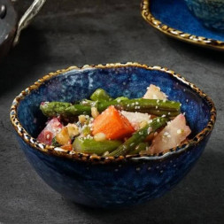 Cалатник фарфоровый 11,5 см 300 мл  P.L. Proff Cuisine &amp;quot;Aqua Blue&amp;quot;