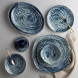 Блюдо овальное 26х19 см Porland Vortex