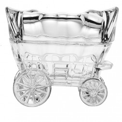 Конфетница хрустальная Crystal Bohemia «Повозка»