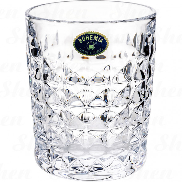 Стакан низкий 230 мл Crystal Bohemia &amp;quot;Diamond&amp;quot;
