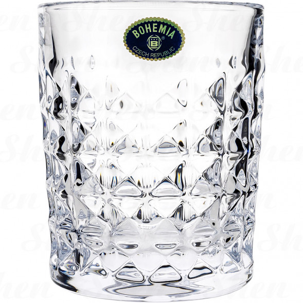 Стакан низкий 230 мл Crystal Bohemia &amp;quot;Diamond&amp;quot;