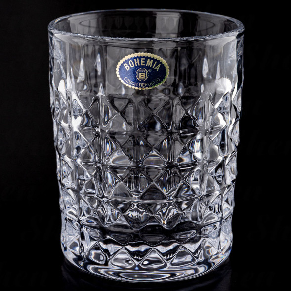 Стакан низкий 230 мл Crystal Bohemia &amp;quot;Diamond&amp;quot;