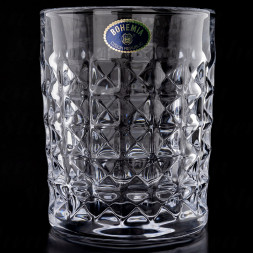Стакан низкий 230 мл Crystal Bohemia &amp;quot;Diamond&amp;quot;