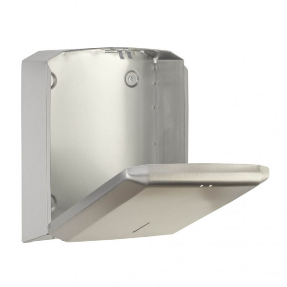 Диспенсер для листовых бумажных полотенец Veiro Professional Prima Steel