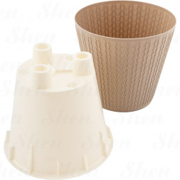 Горшок для цветов 1,6л Homver Velvet  +