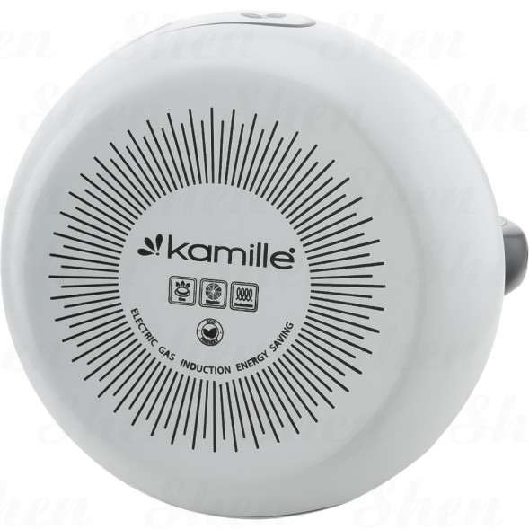 Чайник эмалированный 2,5 л со свистком Kamille