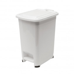 Ведро мусорное с педалью 15 л Elfplast "SLIM"
