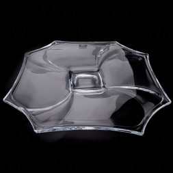 Блюдо 33х33 см Crystalite Bohemia Neptune