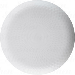 Тарелка обеденная диаметр 25 см Luminarc Pampille Blanc