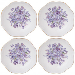 Набор розеток 10 см, 4 шт Lefard &amp;quot;Lilac&amp;quot;