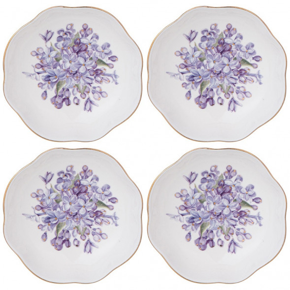 Набор розеток 10 см, 4 шт Lefard &amp;quot;Lilac&amp;quot;