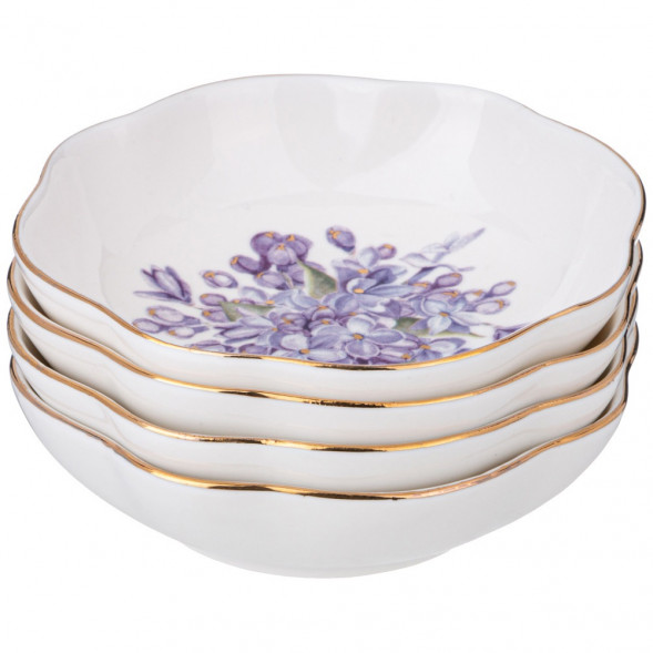 Набор розеток 10 см, 4 шт Lefard &amp;quot;Lilac&amp;quot;