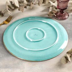 Тарелка для пиццы 32 см Porland Seasons Turquoise