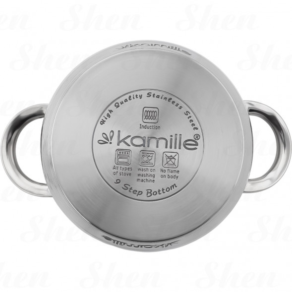 Кастрюля из нержавеющей стали 2 л Kamille
